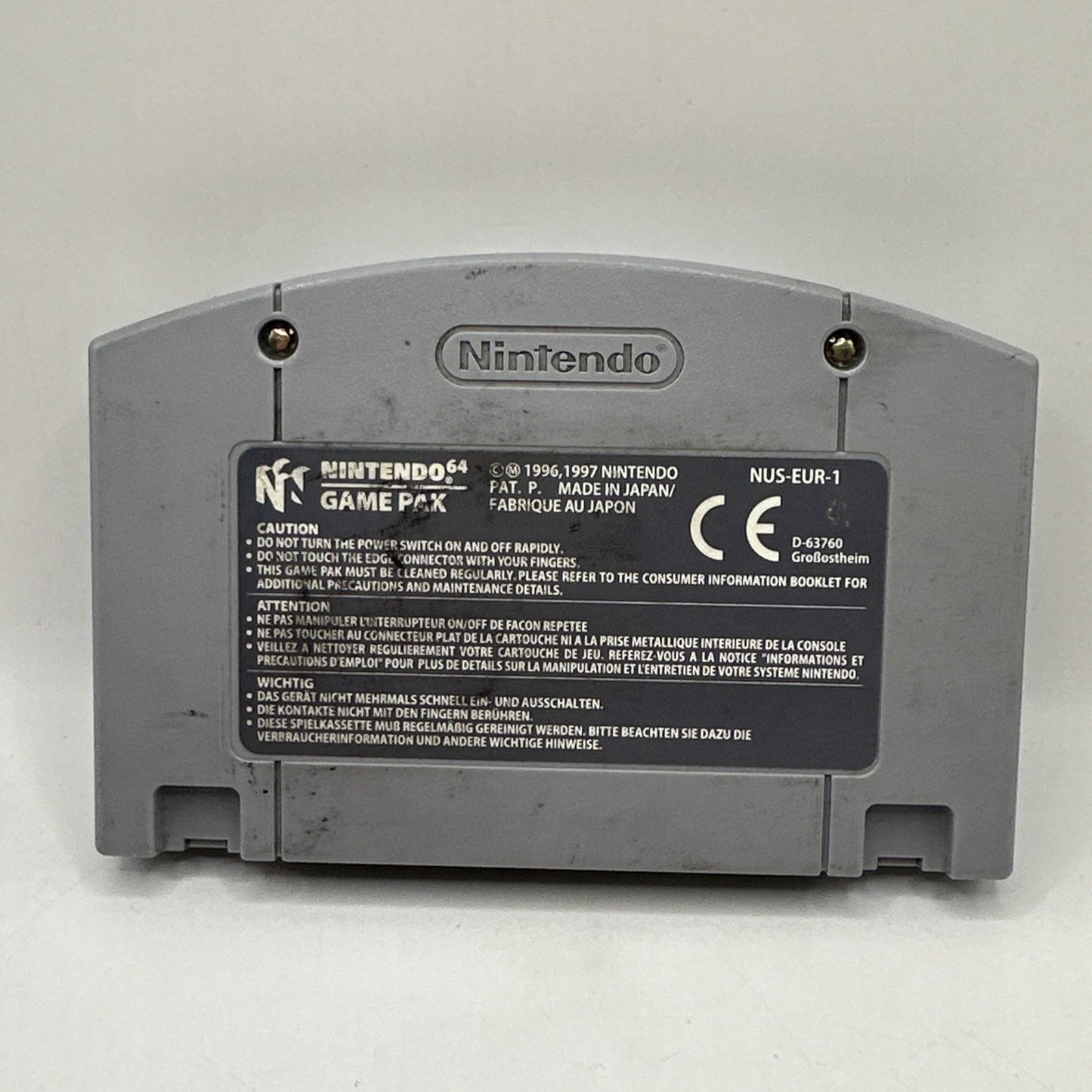 Shadow Man • Nintendo 64 N64 Game + Box & Manual (1999) AUS PAL • Complete CIB