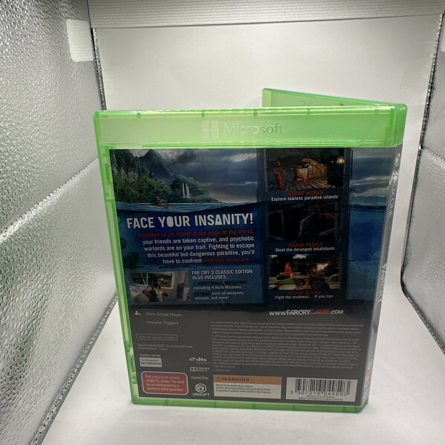 Far Cry 3 - Classic Edition • Xbox One Game (2018) Complete • PAL AUS • Ubisoft