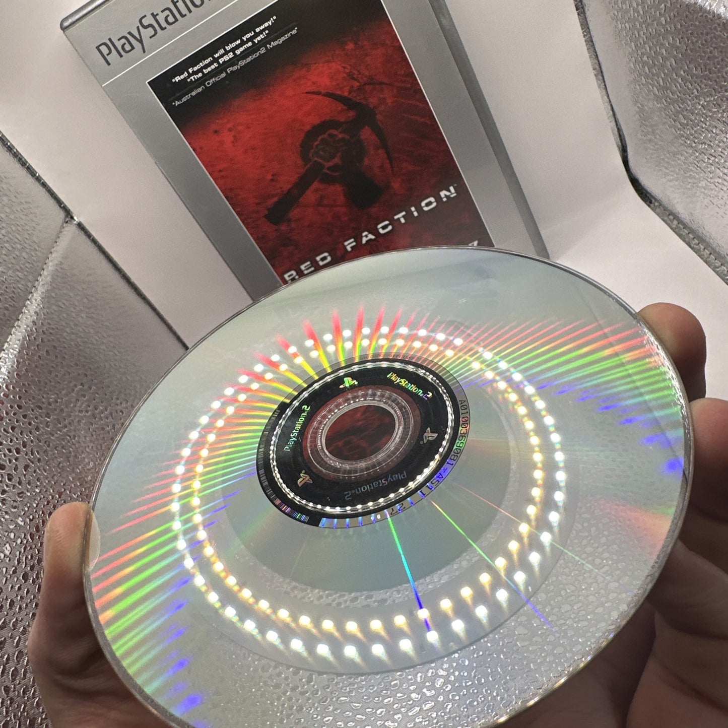Red Faction • PlayStation 2 PS2 Game + Manual (2001) PAL AUS Complete CIB • THQ
