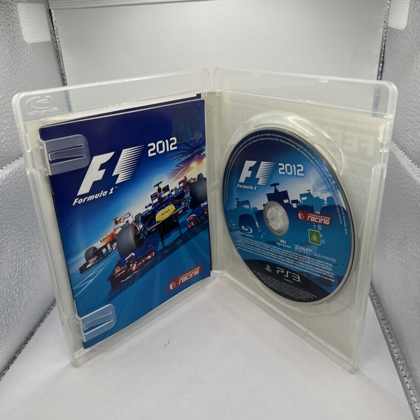 F1 2012 • Playstation 3 PS3 Game + Manual • Complete CIB • Formula 1 12