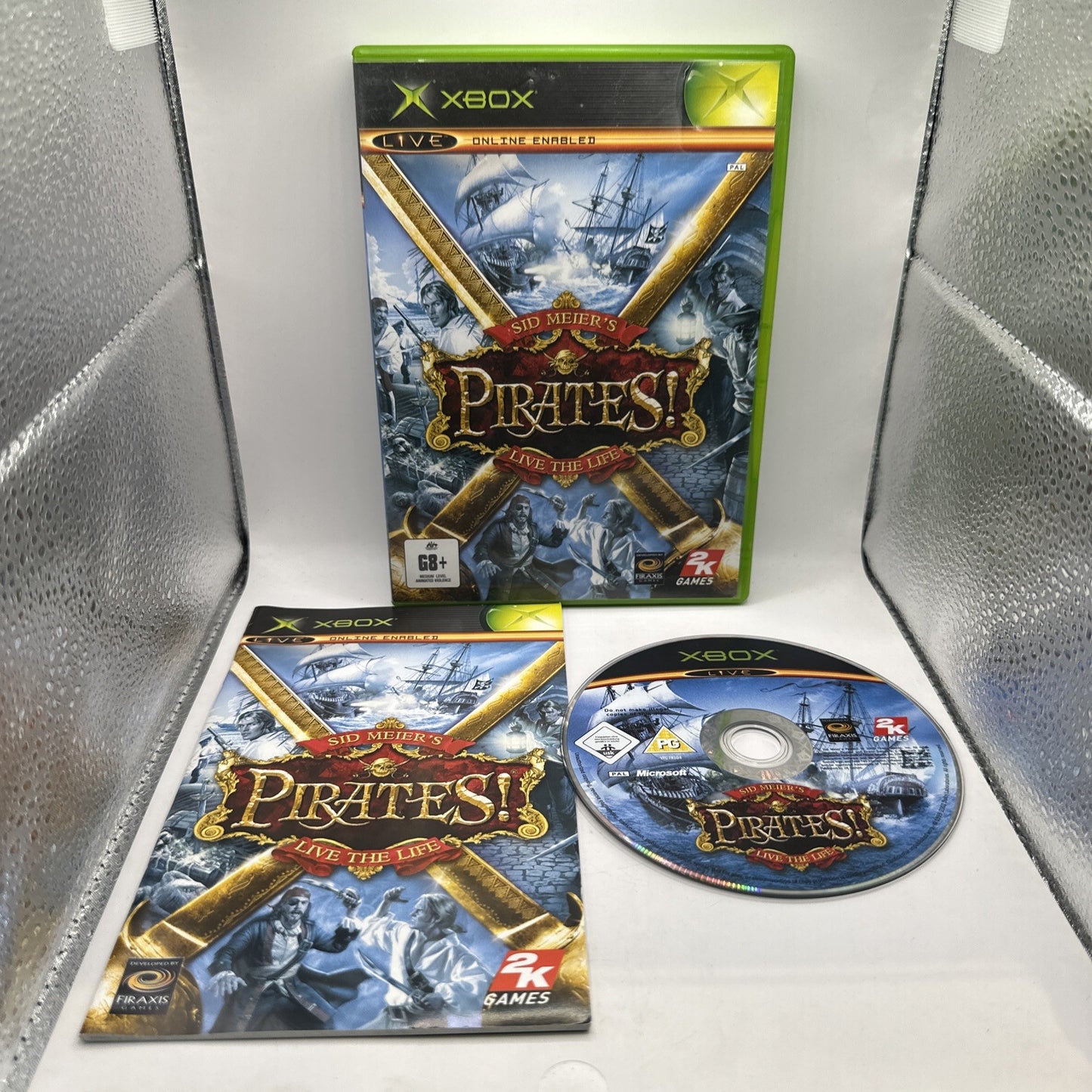 Sid Meier’s Pirates!: Live The Life • Xbox Original Game + Manual (2005) PAL AUS
