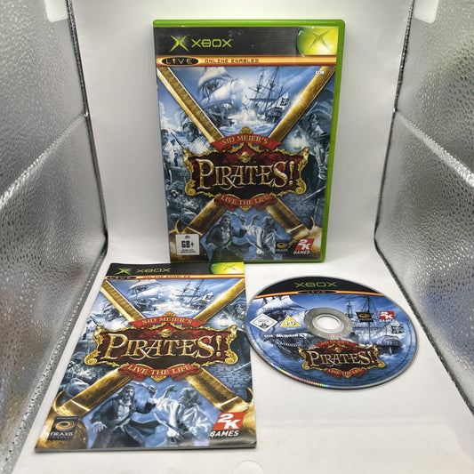 Sid Meier’s Pirates!: Live The Life • Xbox Original Game + Manual (2005) PAL AUS