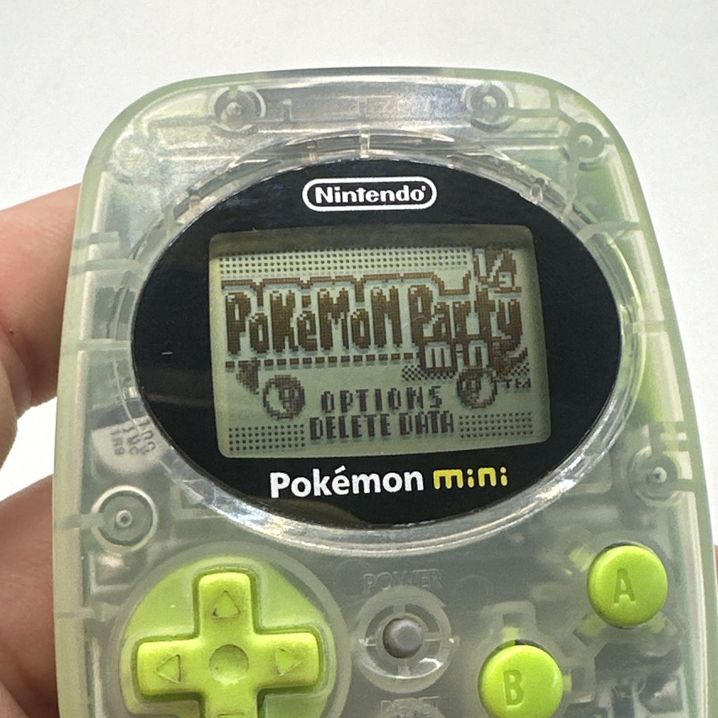 Pokémon Party Mini • Pokemon Mini Game + Manual (2001) AUS Australian Release