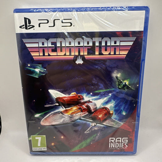 RedRaptor • PlayStation 5 PS5 **ONLY 999 MADE!!** RAG Indies • Red Raptor SEALED