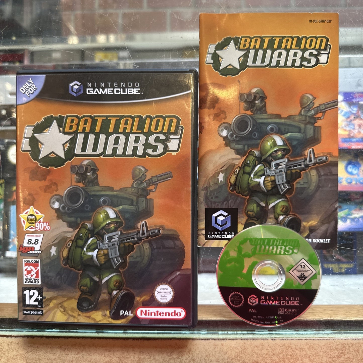 Battalion Wars • Nintendo Gamecube Game + Manual (2005) PAL • Complete CIB