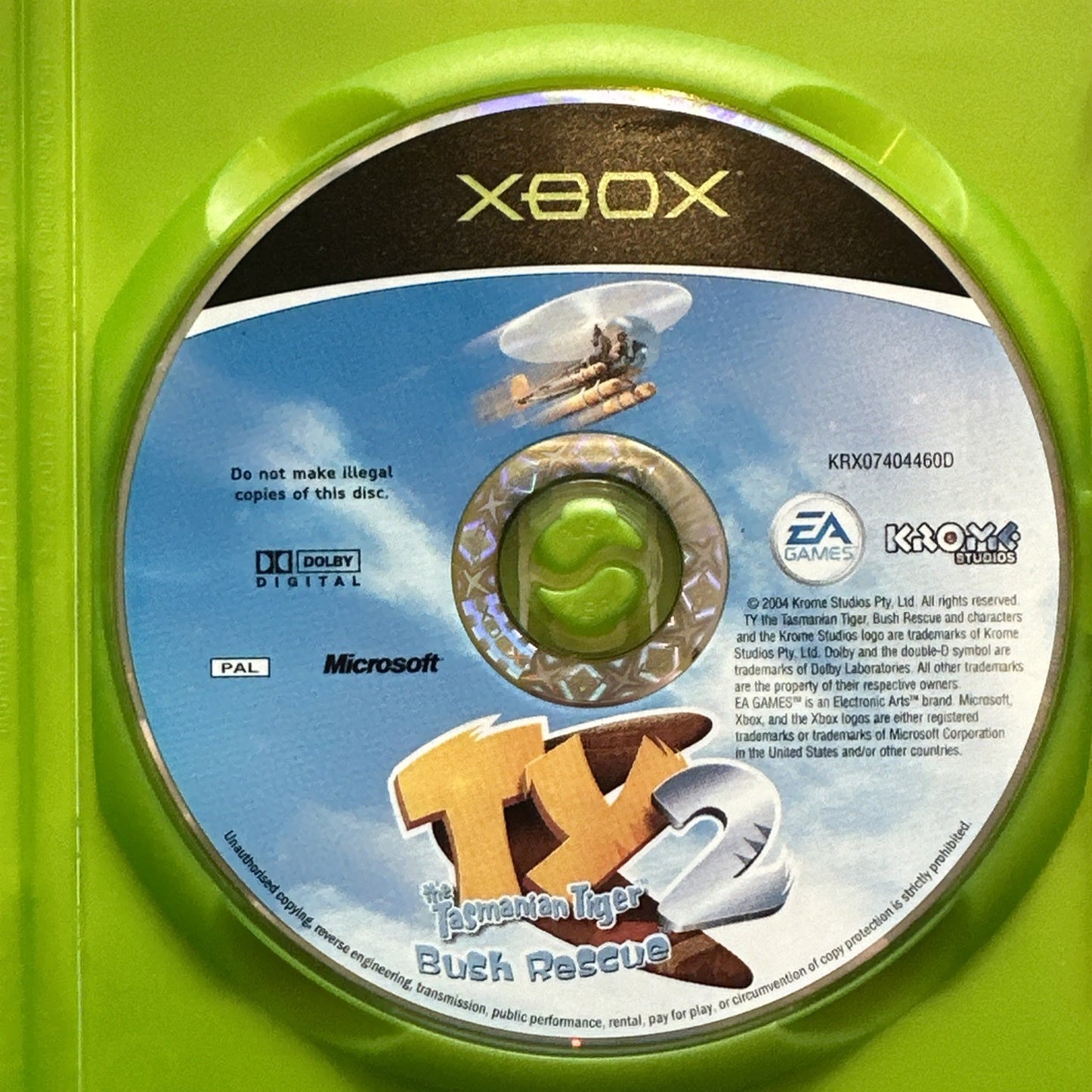 Ty the Tasmanian Tiger 2: Bush Rescue • Xbox Original Game (2004) PAL AUS